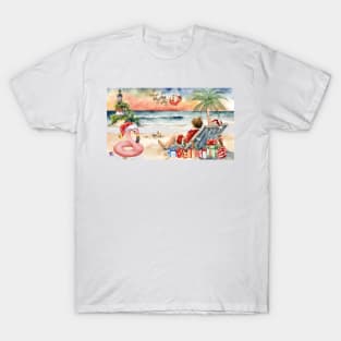 Christmas at the sea T-Shirt